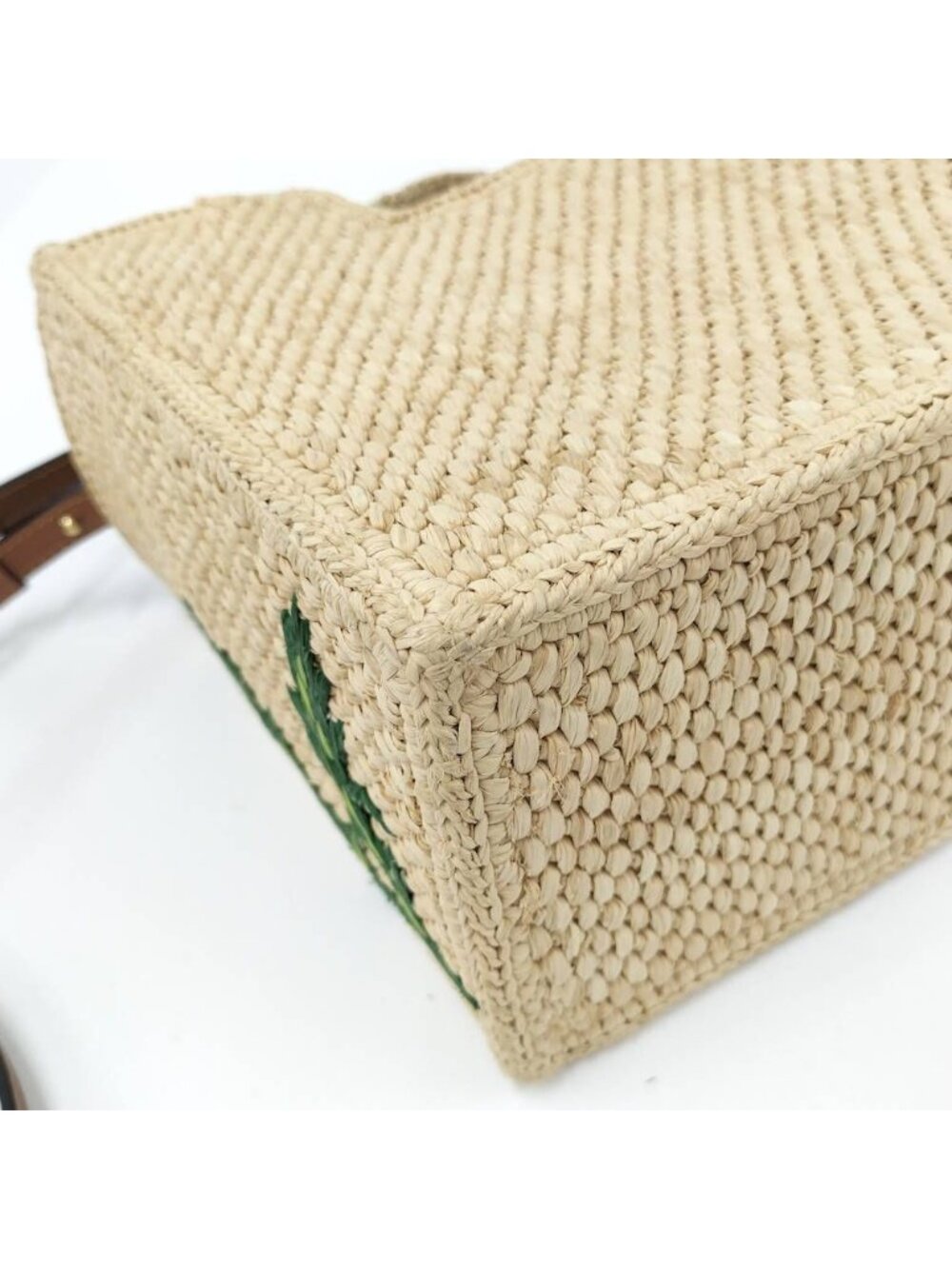 Loewe Font Small Tote Raffia View 4